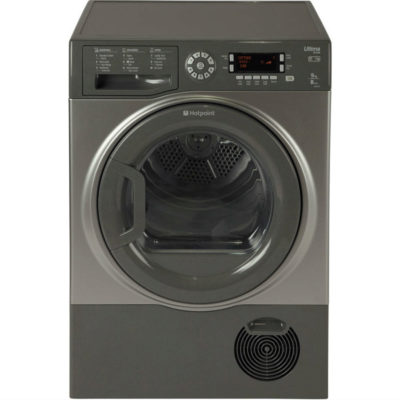 Hotpoint Ultima S-Line SUTCD97B6GM Condenser Tumble Dryer - Graphite Hotpoint Ultima S-Line SUTCD97B6GM Condenser Tumble Dryer - Graphite